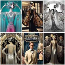 ART DECO GATSBY Cardmaking