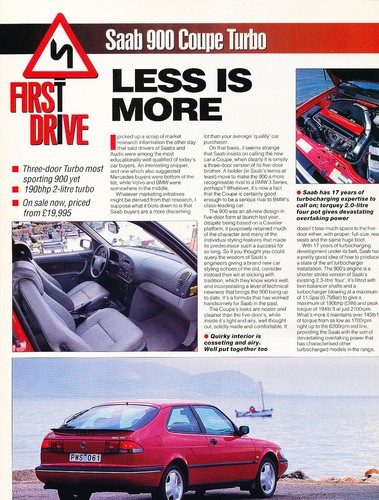 1994 saab 900 - 1994, turbo