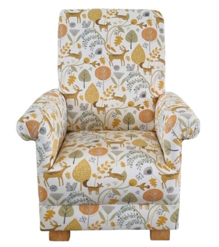 Children armchairs woodland - children's,