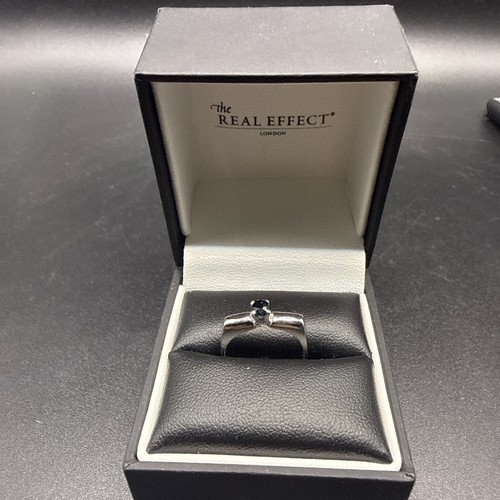 Real effect silver ring - real, size