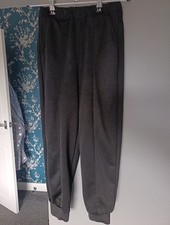 Boys Black Trouser With Pockets And Elasticated Waist Size 9yrs
