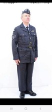 WW2 RAF Sergeants aircrew uniform Reproduction Tunic, Trousers, Shirt & Cap 