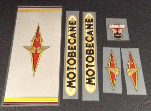 Motobecane indian decal set - indian,