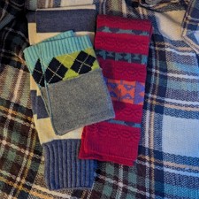 2 Pairs of Vintage Leg Warmers