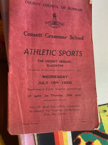 Vintage consett grammar - vintage,
