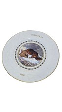Coalport Christmas Plate 1986