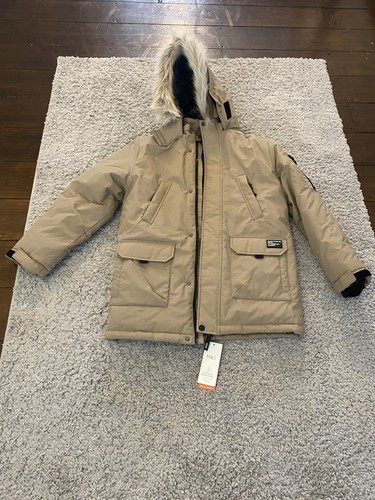 Boys parka style padded coat - padded,