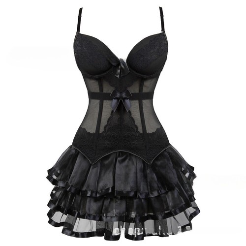 Burlesque corset tutu skirt - burlesque,