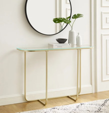 Modern Console Table Half Moon