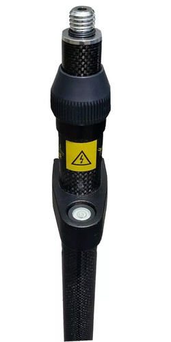 Carbon fiber gps pole with - carbon,