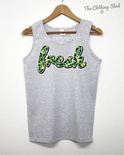 Fresh camouflage vest mens - fresh,