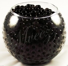 BLACK WATER BEADS AQUA EXPANDING  GEL BALL BEADS WEDDING VASE FILLER CENTERPIECE
