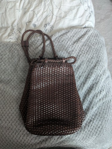 Eddie bauer brown bucket - bucket, bag