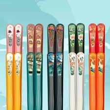 10pairs Colourful Chopsticks