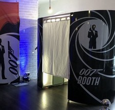 James Bond PBUK Enclosed Photobooth Skin