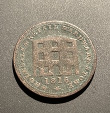 1816 Half Penny Token Halifax