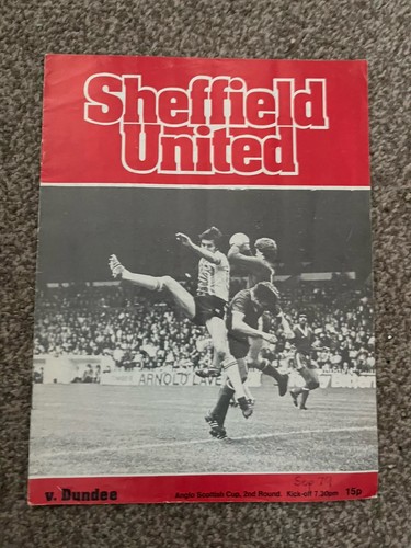 Sheffield united dundee - sheffield, v