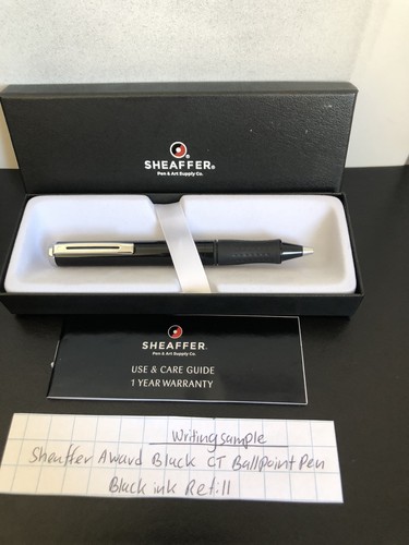 Sheaffer award black ballpoint - award,