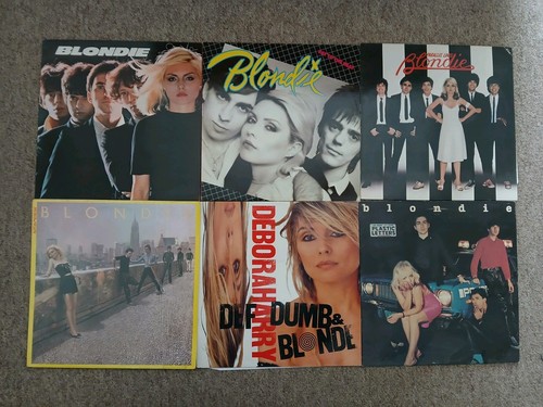 Blondie vinyl lps job lot - vinyl,