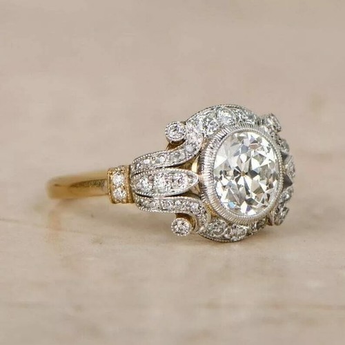 Art deco style round - art, cut