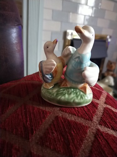 Vintage pair ducks - pair, /