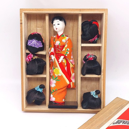 Hanako japanese doll - with, 6