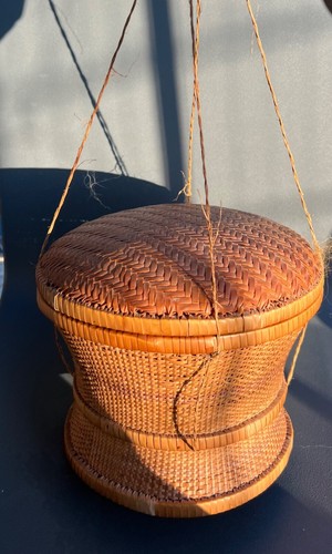 Rice basket hamper with - basket,