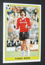 N°35 FABIO BRINI UDINESE ZEBRETTE FOOTBALL SUPER FOOTBALL 1985-1986 PANINI