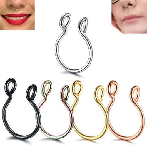 Fake nose ring - fake,