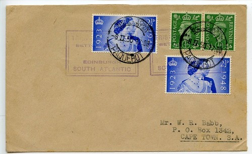 Tristan cunha 1950 2x2 d - da,