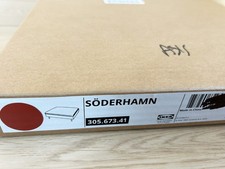 Ikea SODERHAMN Ottoman COVER ONLY, tonerud red 305.673.41 - NEW