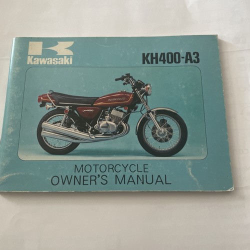 Kawasaki 1976 kh400 owners - kh400-a3,