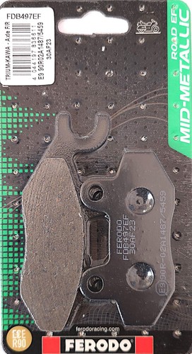 Front brake pads ferodo - pads,