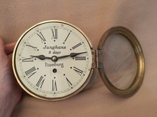 VINTAGE JUNGHANS HAMBURG BRASS