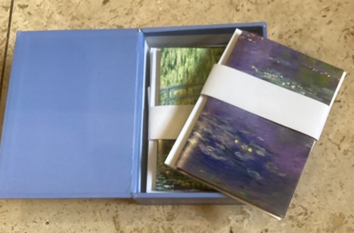 Vintage monet stationery 12 - monet,