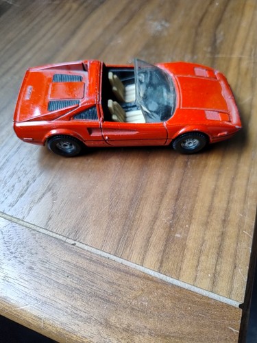 Vintage corgi red ferrari 308 - red,