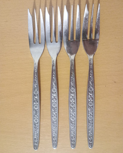 Vintage pastry fork - vintage,
