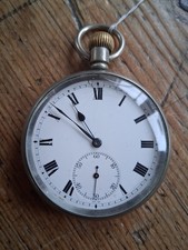 Service Watch Crows Foot Pocket Watch