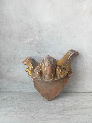 Antique carved timber - antique, fragment
