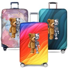 UK Bear Elastic Travel Trolley
