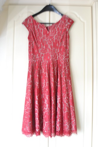 Nancy mac red - mac, lace