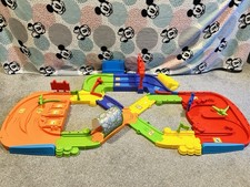 Vtech Toot Toot Drivers Super Circuit Raceway Track Set Bundle Toy Car