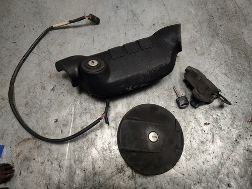 Lockset with key - ignition, gas