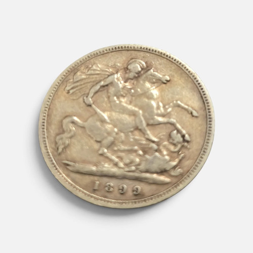 Victoria 1899 gold half - 1899,