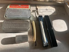 Roll's Razor's Safety Razor Traditional Wet Shaving Job Lot razor & cases Tot 6