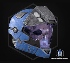 The halo haunted helmet - helmet, 3d