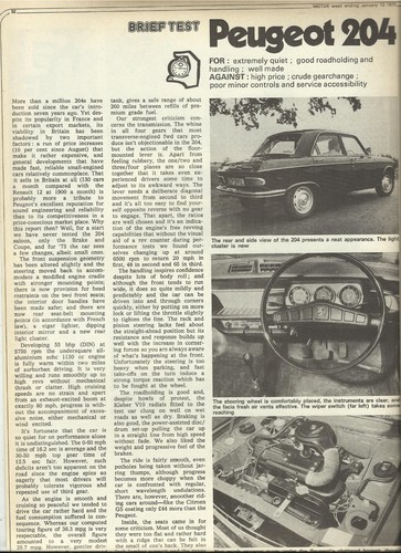 Peugeot 204 saloon original - saloon,