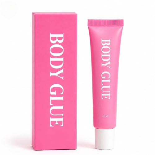 Clear body glue for clothes - clear,