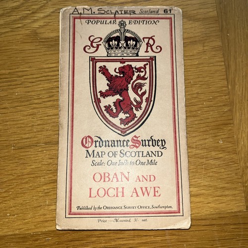 Vintage ordnance survey - survey, one
