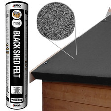 Iko shed felt black x - felt, 8m